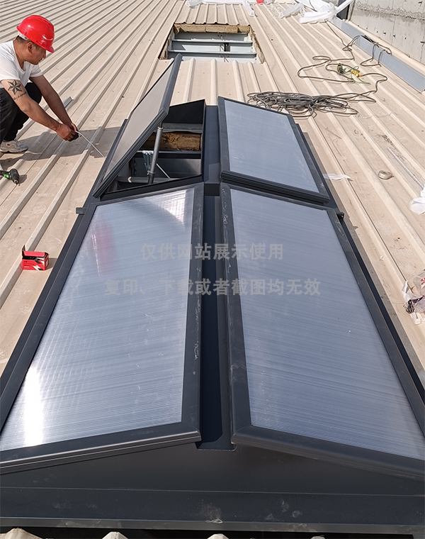 兰州王老吉生产车间甘肃排烟天窗