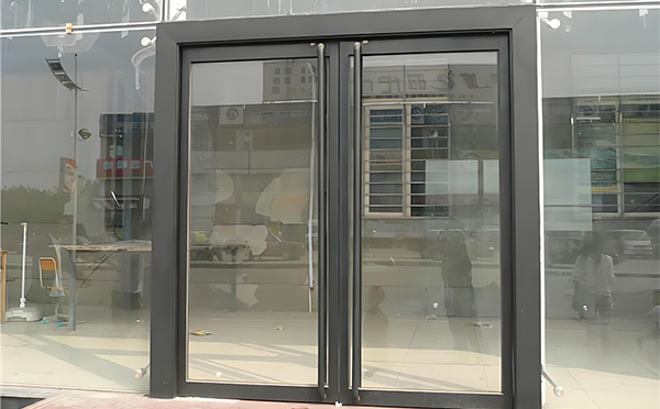 甘肃玻璃地弹门