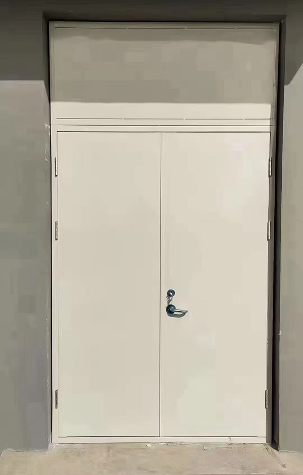 展览馆项目完成大跨度甘肃防火门安装 展览馆项目完成大跨度甘肃防火门安装